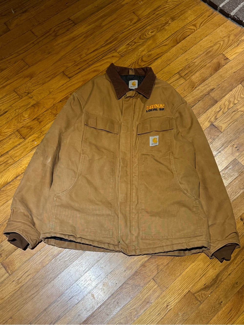 Carhartt Men’s Arctic Quilted Duck Work Jacket (L)